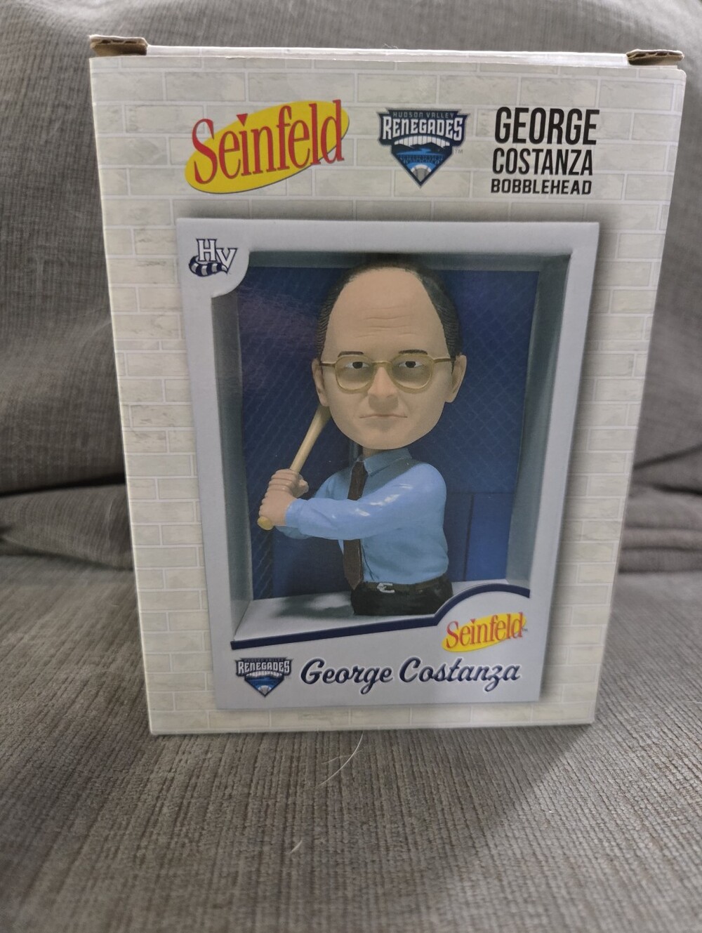 Seinfeld George Costanza Bobblehead - Blue Shirt - Picture 2 of 5
